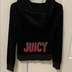 Velour hoodie
